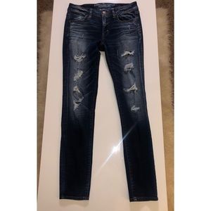 American Eagle Ultra Distressed Skinny Jean